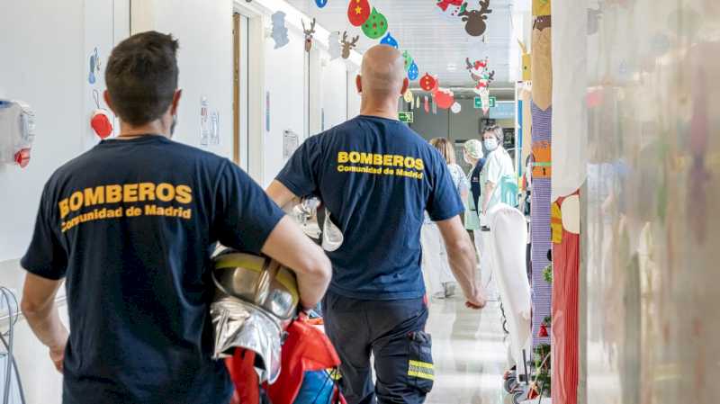 Spitalul Gregorio Marañón este plin de entuziasm pentru a sărbători Crăciunul alături de pacienți și familiile acestora
