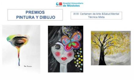 Spitalul din Móstoles premiază douăsprezece lucrări ale pacienților cu sănătate mintală în cadrul Concursului său de artă