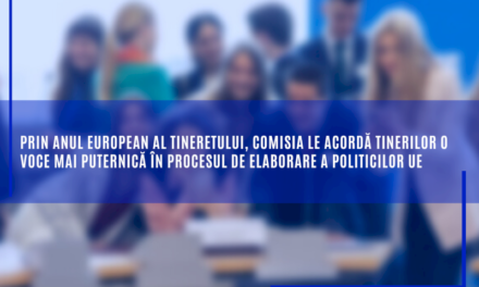 Prin Anul european al tineretului, Comisia le acordă tinerilor o voce mai puternică în procesul de elaborare a politicilor UE