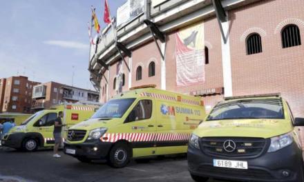 Comunitatea Madrid desfășoară un dispozitiv de sănătate cu un spital de campanie în cursele de tauri din San Sebastián de los Reyes