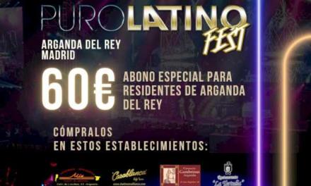 Arganda – Cumpără-ți acum biletul la Puro Latino Festival la un preț special