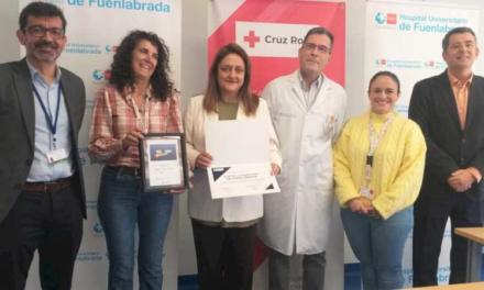 Spitalul Universitar din Fuenlabrada, recunoscut de Crucea Roșie