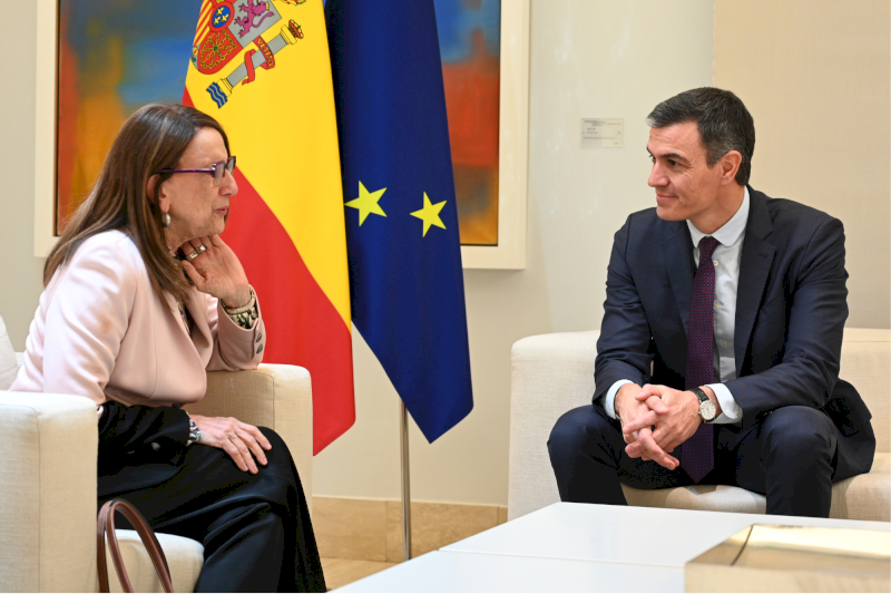 Pedro Sánchez se întâlnește cu Rebeca Grynspan, secretarul general al Conferinței Națiunilor Unite pentru Comerț și Dezvoltare (UNCTAD)