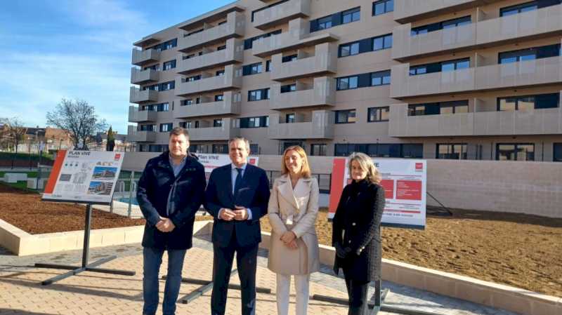 Comunitatea Madrid finalizează lucrările la 274 de case de închiriat la prețuri accesibile Plan Vive din Alcorcón