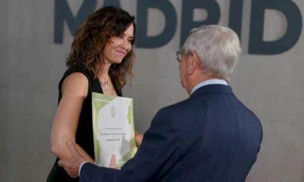 Díaz Ayuso primește titlul Comunității Madrid de Capitală Europeană a Culturii Gastronomice 2024