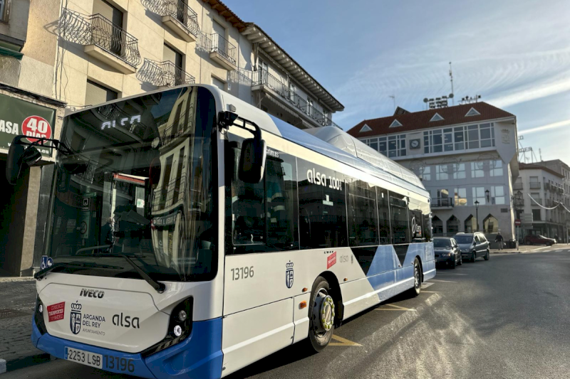 Arganda – Arganda del Rey are prima linie de autobuz electric