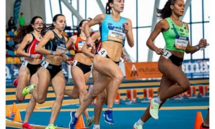 Torrejón – Atleta din Torrejon, Andrea Moreno, vicecampioana Spaniei la pista de 800 de metri indoor la categoria sub 23 de ani