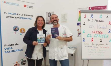 Cetăţenii Madridului primesc informaţii despre prevenirea cancerului prin intermediul profesioniştilor din centrele de sănătate