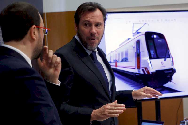 Óscar Puente anunță că pe 26 februarie vor începe să fie fabricate primele trenuri cu ecartament metric, care vor ajunge în Asturias în 2026.