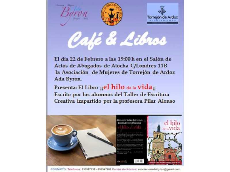 Torrejón – Mâine, joi, 22 februarie, de la ora 19.00, se va desfășura activitatea „Cafea și cărți”, organizată de Asociația Femeilor…