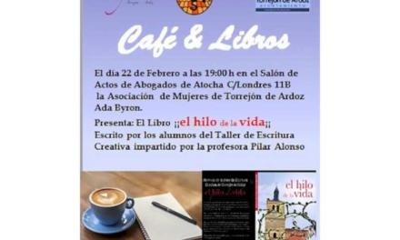 Torrejón – Mâine, joi, 22 februarie, de la ora 19.00, se va desfășura activitatea „Cafea și cărți”, organizată de Asociația Femeilor…