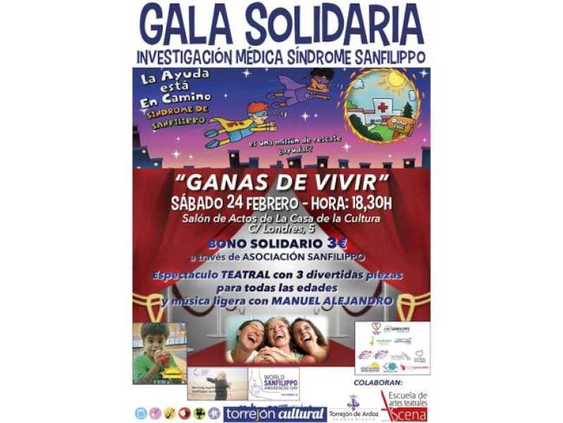 Torrejón – Torrejón de Ardoz va sărbători mâine, sâmbătă, de la ora 18.30 la Casa de Cultură, o gală de solidaritate în favoarea cercetării…