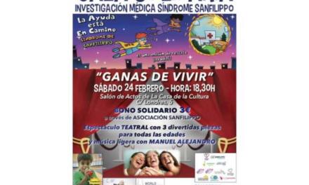 Torrejón – Torrejón de Ardoz va sărbători mâine, sâmbătă, de la ora 18.30 la Casa de Cultură, o gală de solidaritate în favoarea cercetării…