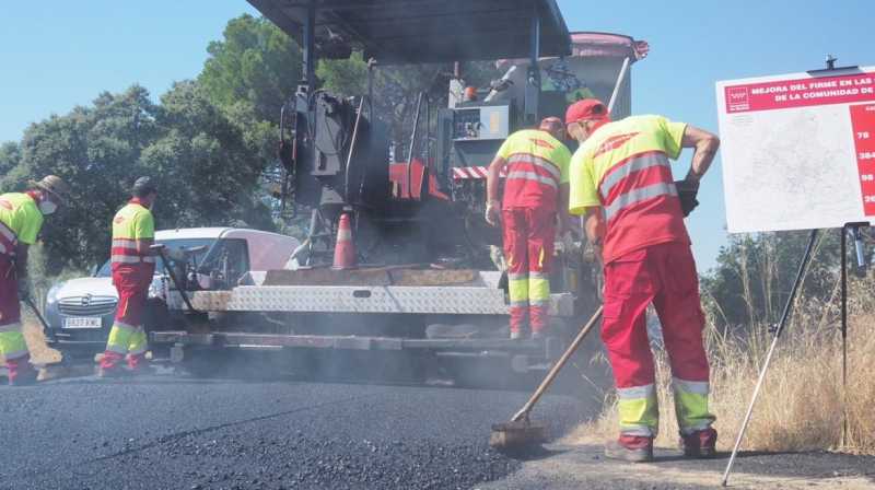 Comunitatea Madrid începe lucrările de îmbunătățire a siguranței rutiere și a accesibilității pe două drumuri din Cobeña și Ajalvir