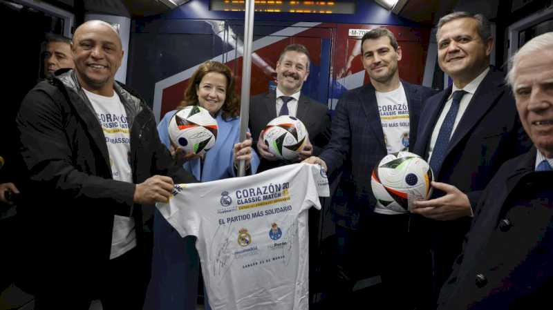 Comunitatea Madrid prezintă meciul de fotbal caritabil Corazón Classic Match pentru a strânge fonduri împotriva ALS