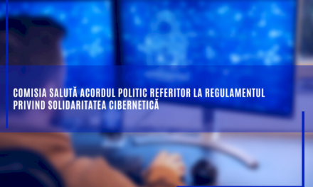 Comisia salută acordul politic referitor la Regulamentul privind solidaritatea cibernetică