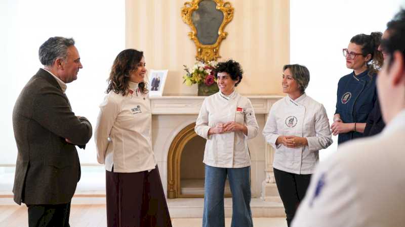 Díaz Ayuso, distins cu jacheta Ambasadorului Femeilor în Gastronomie