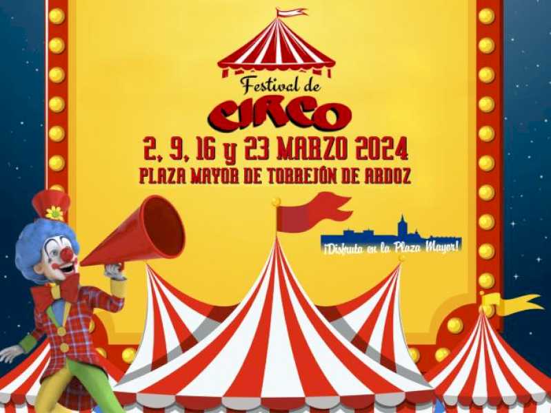 Torrejón – Festivalul Circului mâine, sâmbătă, 9 martie, la ora 12:00, se mută la Teatrul Municipal José María Rodero, cu…