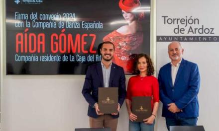 Torrejón – Consiliul Local Torrejón de Ardoz reînnoiește acordul cu Compania Spaniolă de Dans Aída Gómez, una dintre cele mai importante…