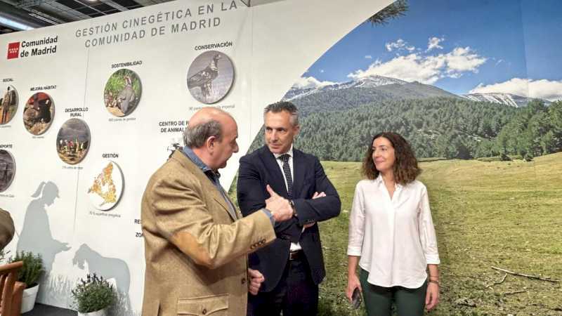 Comunitatea Madrid participă la Târgul de Vânătoare al XI-lea cu propriul stand unde agenții forestieri își vor explica munca