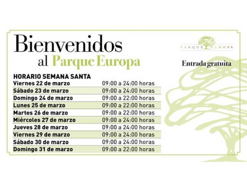 Torrejón – Parque Europa își extinde programul în Săptămâna Mare și se confirmă ca o alternativă excelentă de agrement, cu intrare gratuită, p…