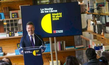 Comunitatea Madrid sărbătorește a XIX-a Noapte a Cărților cu peste 500 de activități gratuite în o sută de municipalități
