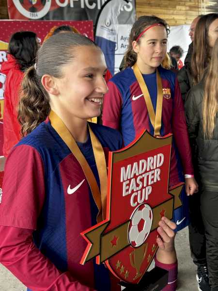 Arganda – FC Barcelona, ​​​​Rayo Vallecano și FC Porto triumfă în Cupa I Madrid de Paște desfășurată la Arganda del Rey |  Consiliul Local Arganda