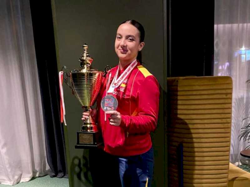 Torrejón – Torrejonera, Cristina Rubio, medalie de argint cu echipa Spaniei la Campionatul European de Karate la categoria…