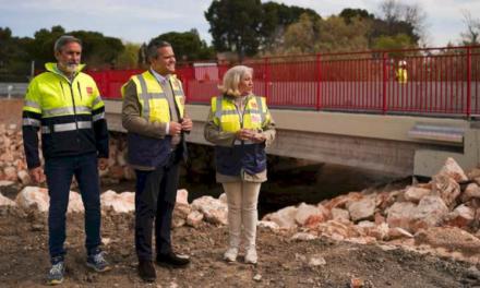 Comunitatea Madrid inaugurează podul peste pârâul Culebro afectat de DANA și furtuna Aline
