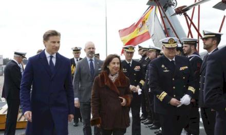 Robles subliniază marea muncă a Spaniei la comanda Grupului Naval Permanent nr. 1 al NATO