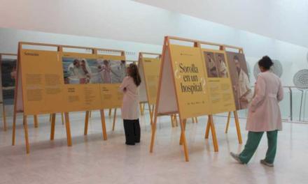 Sorolla aterizează la Spitalul Universitar Puerta de Hierro cu ajutorul „Cultura en Vena” de Ziua Mondială a Artei