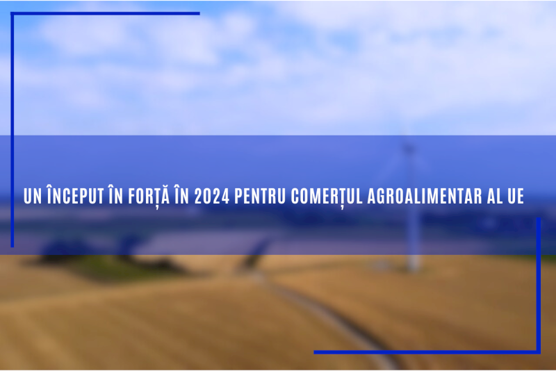 Un început în forță în 2024 pentru comerțul agroalimentar al UE