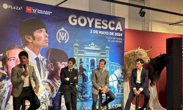 Comunitatea Madrid prezintă afișul tradiționalei lupte cu tauri Goyesca de pe Dos de Mayo