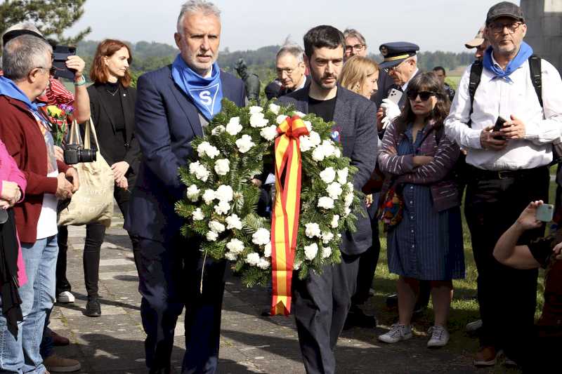 Torres reafirmă la Mauthausen angajamentul Guvernului Spaniei față de Memoria Democratică