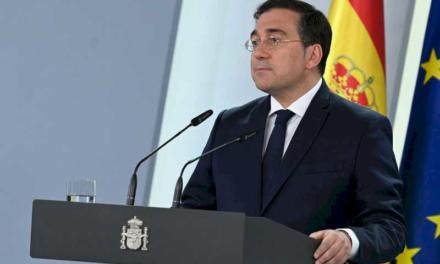 Declarație instituțională a ministrului Afacerilor Externe, Uniunii Europene și Cooperării Guvernului Spaniei, José Manuel Albares