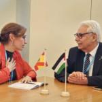 Mónica García se întâlnește cu ministrul Sănătății din Palestina pentru a colabora în fața crizei de sănătate din Gaza