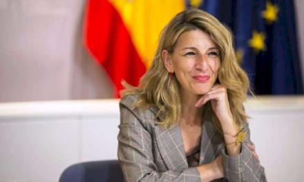 Yolanda Díaz alienta a sus homólogos de la UE a avanzar en la democracia en el trabajo