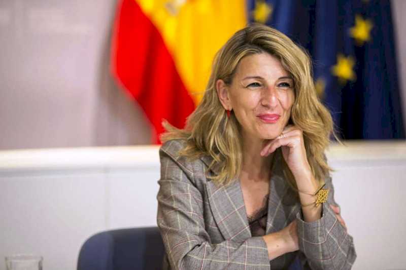 Yolanda Díaz alienta a sus homólogos de la UE a avanzar en la democracia en el trabajo