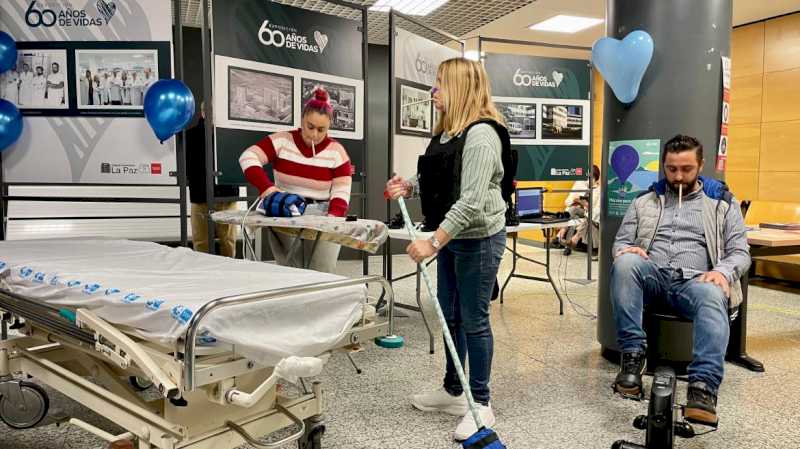 El Hospital público La Paz muestra el día a día de un paciente con hipertensión pulmonar